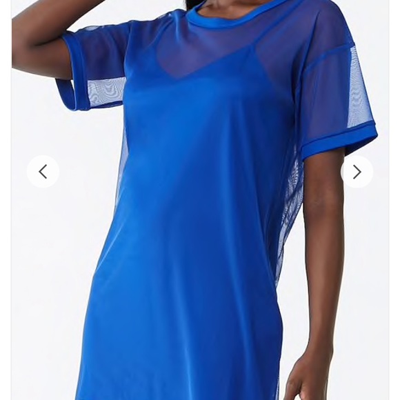 Sheer Mini Dress - Picture 1 of 3